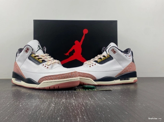 Vintage Retro 3  441140-100 Floral  Jordan 1029